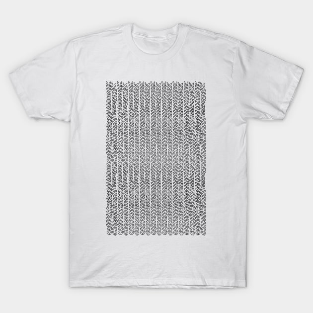 Knit Outline T-Shirt by ProjectM